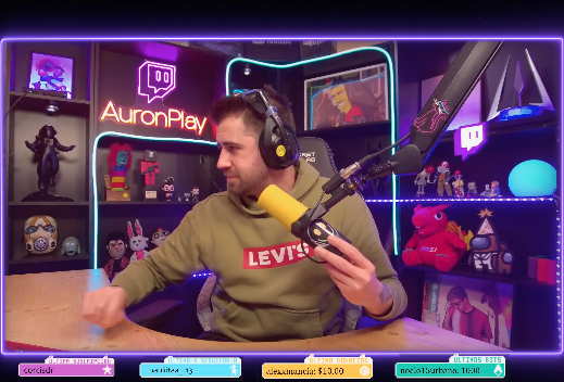 AuronPlay Regresa A Twitch Y Supera Los 15 Millones De Seguidores