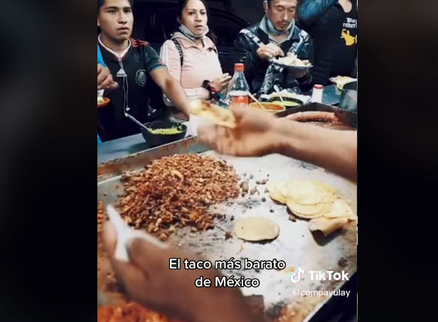 Tacos 1 peso