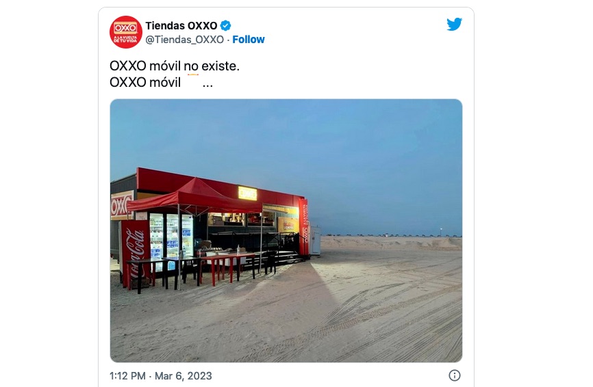 “Portable Oxxo” appears on a Mexican beach and Femsa gives a sales lesson