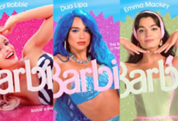 Barbie usa IA para promocionar película con pósters personalizados