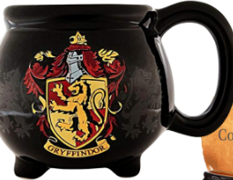 Taza con diseño de casa de Hogwarts, Harry Potter 