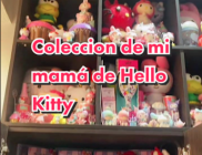 Usuaria muestra la colección de Hello Kitty de su mamá de más de 20 años