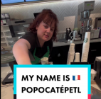 Va a Starbucks en Francia y se hace llamar Popocatépetl