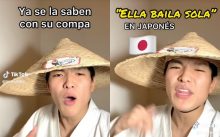Tiktoker canta 'Ella Baila Sola' de Peso Pluma en japonés