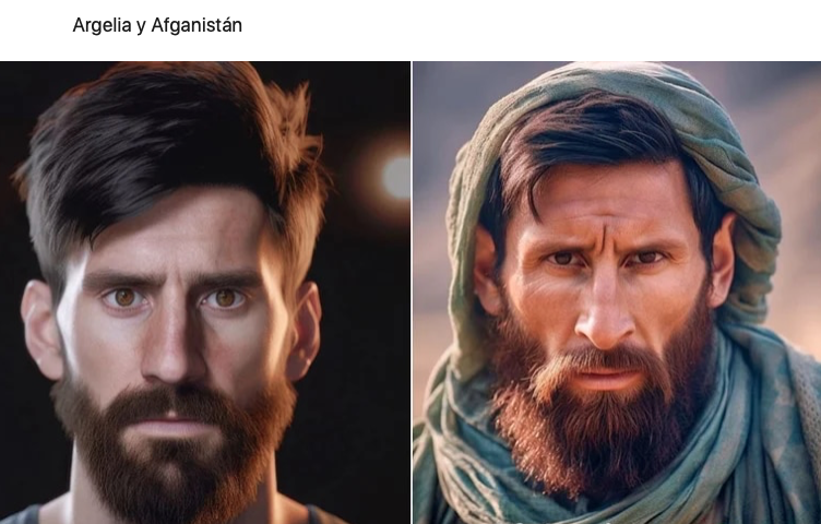 This is how Messi would be if he had been born in South Korea, according to IA
