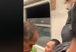Conductor del metro sorprende a pasajeros con curioso discurso