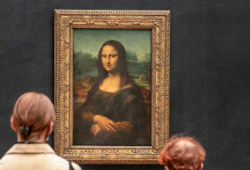 IA muestra cómo se vería el resto del paisaje de la Mona Lisa  