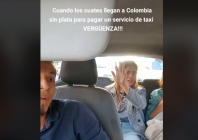 Mexicanas se viralizan en Colombia por "no tener para el taxi"