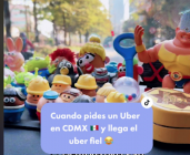 Pide Uber y se lleva sorpresa por temática noventera de Toy Story