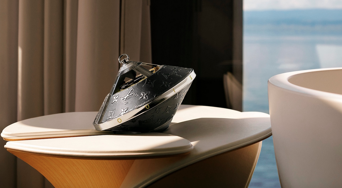 El nuevo altavoz de Louis Vuitton con forma de platillo volante es