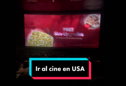 Usuario demuestra lo costoso de ir al cine en Estados Unidos