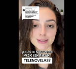 Actriz revela cuánto le pagan por actuar en Televisa