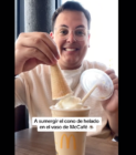 Café con helado de McDonald's, la nueva tendencia