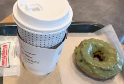 Probó Krispy Kreme en Japón y se llevó inesperada sorpresa
