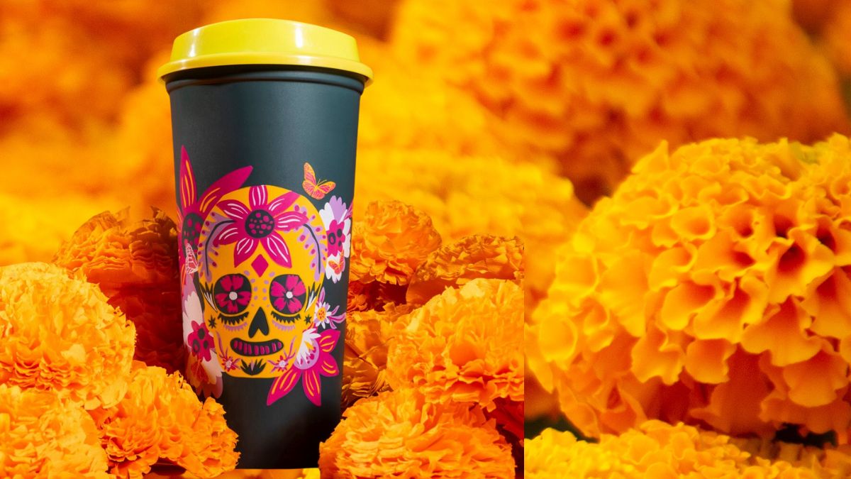 Starbucks y su nuevo vaso reutilizable edición especial de Día de Muertos -  Revista Merca2.0