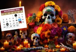 CALENDARIO ESCOLAR PUENTE DIA DE MUERTOS 2023