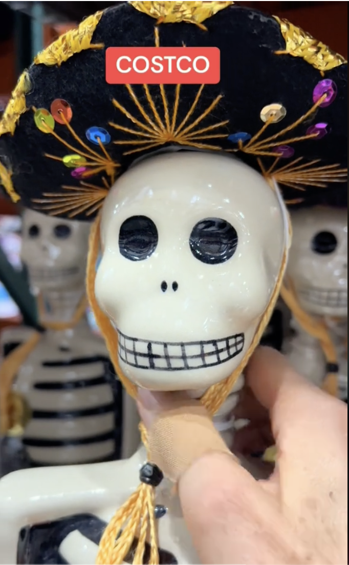 Candy, trick or tequila?  Costco launches skull decanter
