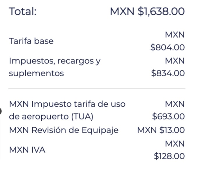 Vuelo AIFA-San José del Cabo. Fecha: 8 al 10 de diciembre 2023