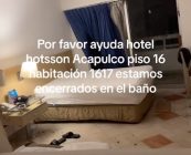 Por medio de TikTok pide ayuda de rescate en Acapulco