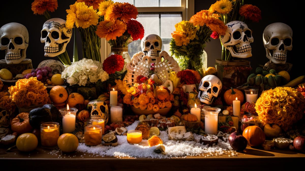 altar de dia de muertos