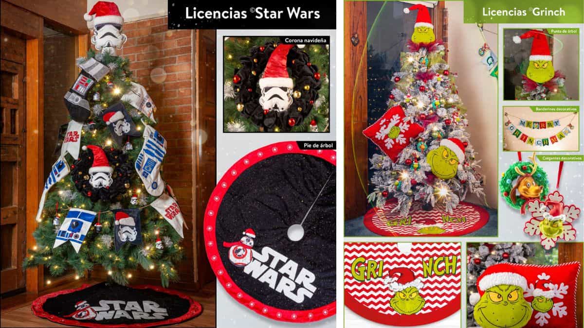 Colección Star Wars y el Grinch