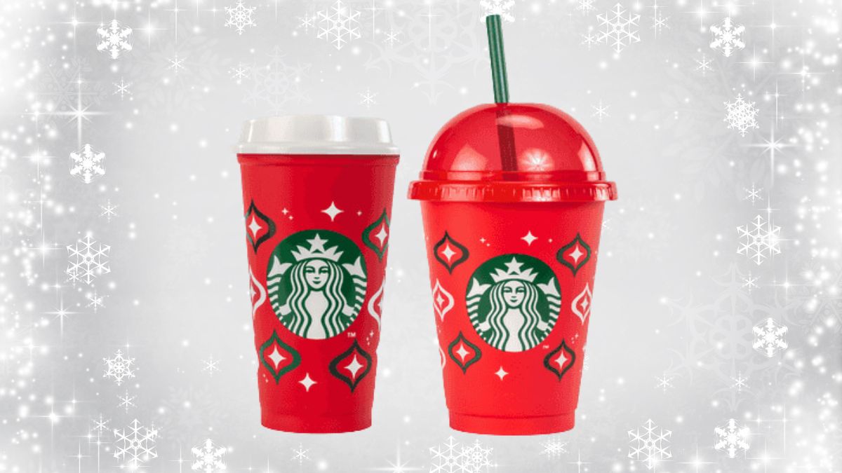 Starbucks regalará estos vasos rojos navideños reusables el 10 de