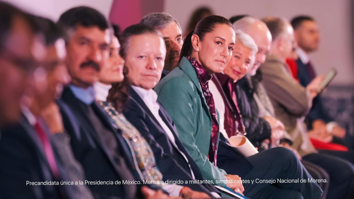 CLAUDIA SHEINBAUM EQUIPO PRECANDIDATA MORENA PRESIDENCIA ELECCIONES 2024