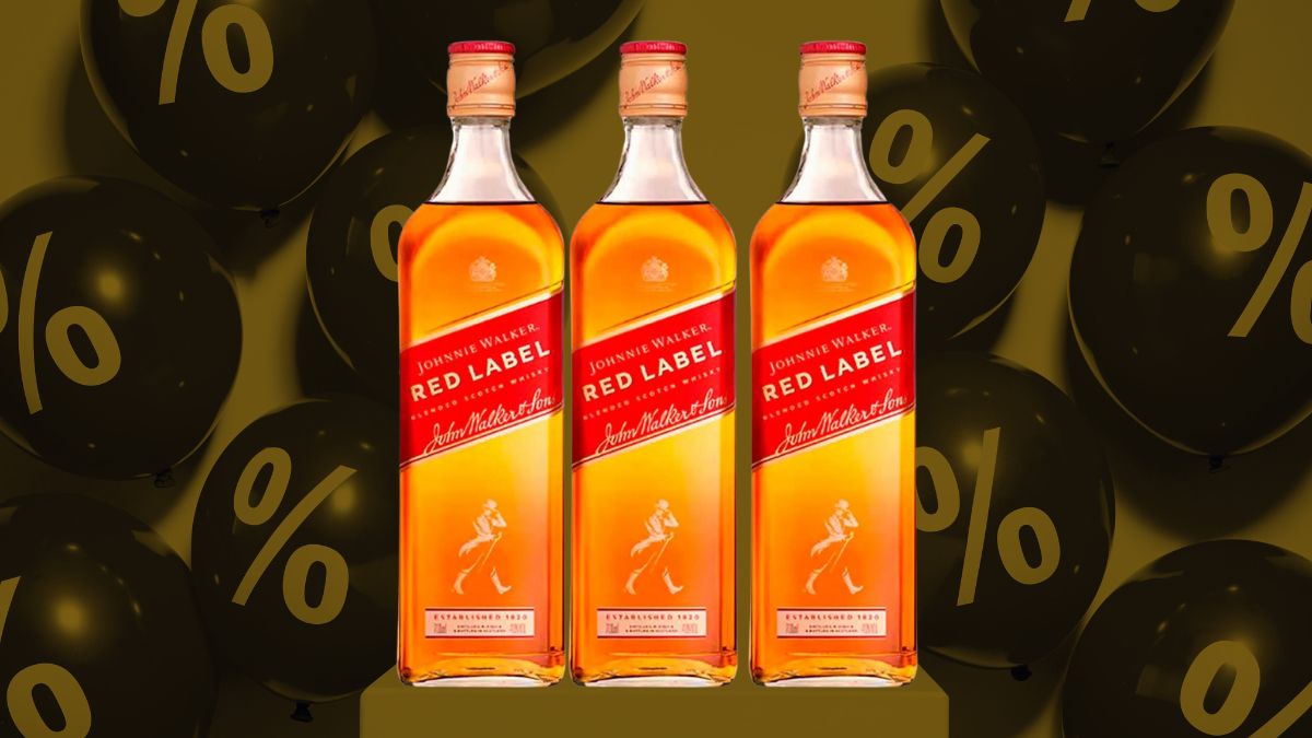 Whisky Johnnie Walker Red Label, con doble descuento en