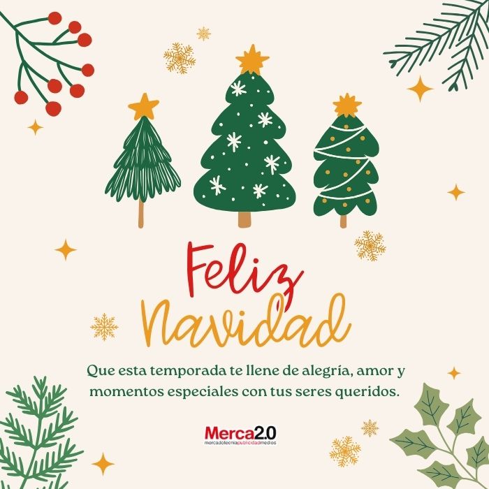 Mensajes de Navidad y Año Nuevo 2024 Frases con imágenes Revista Merca2.0