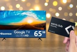 Pantalla Hisense de 65 pulgadas, a mitad de precio en Sam’s Club