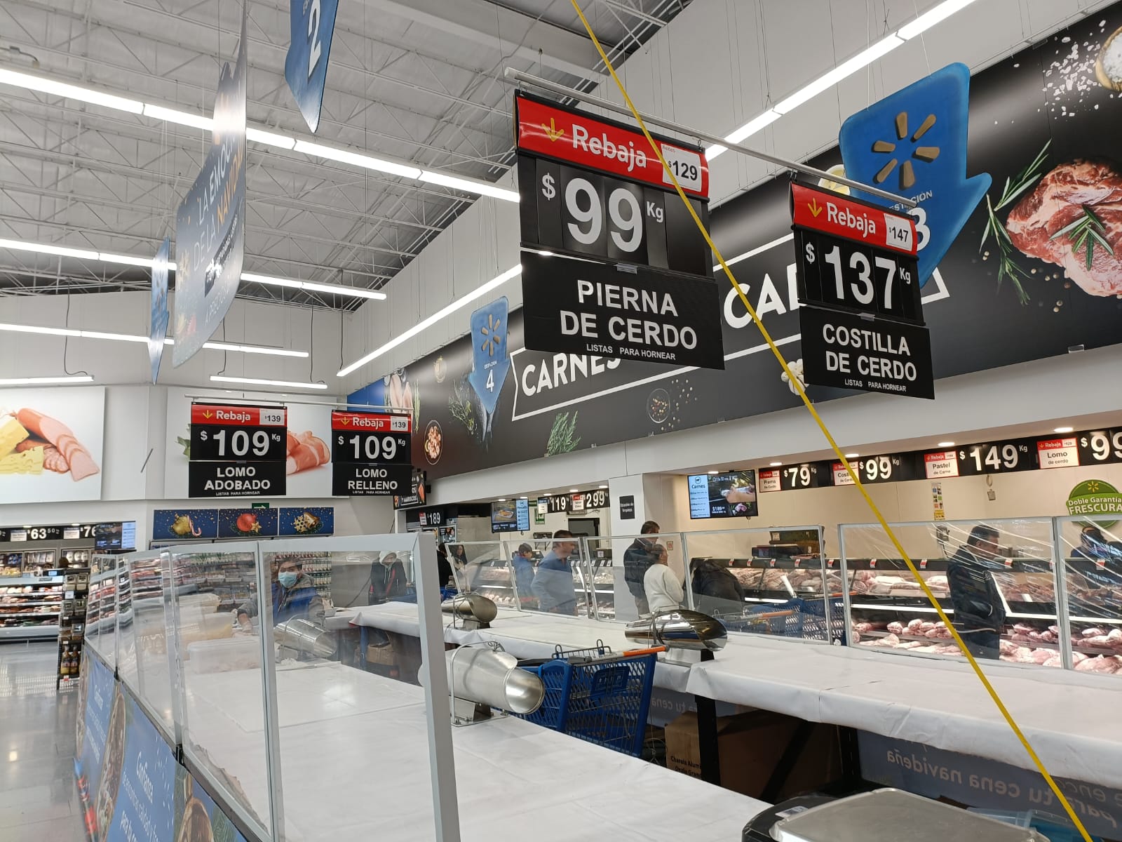 Walmart Tepeyac. Platillos para la cena de año nuevo 2024