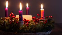 corona de adviento navidad significado velas color