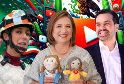 CANDIDATOS COMO YOUTUBERS CLAUDIA SHEINBAUM XOCHITL GALVEZ JORGE ALVAREZ MAYNEZ encuestas elecciones segundo debate presidencial