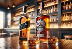 JOHNNIE WALKER BLACK LABEL VS CHIVAS REGAL