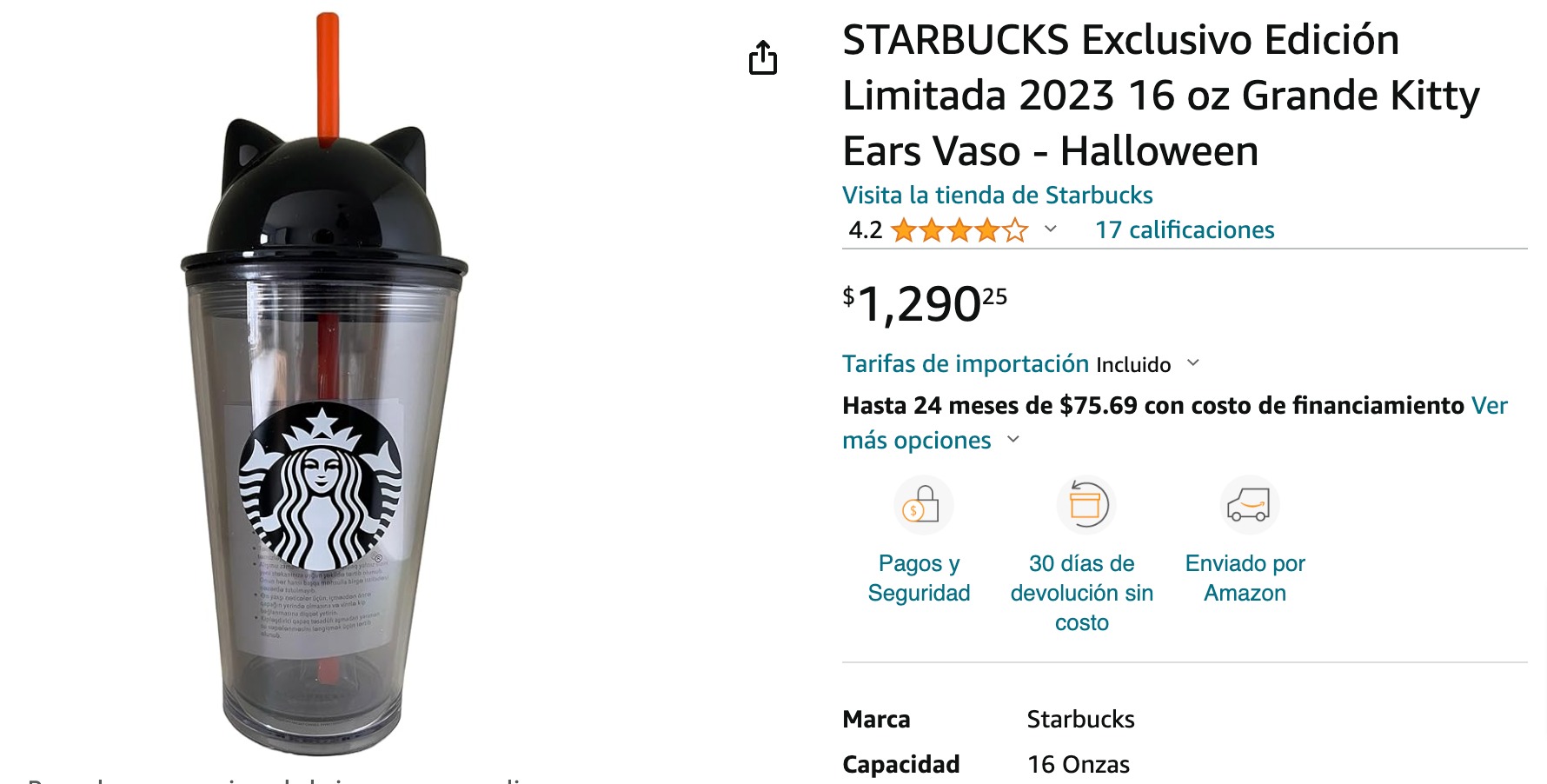 El michi vaso de Starbucks, ¿cuánto cuesta y dónde lo consigues? - Revista  Merca2.0