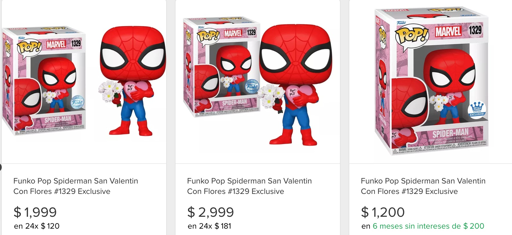 Spiderman Funko Pop de San Valentín, ¿cuánto cuesta y dónde lo puedes  comprar? - Revista Merca2.0