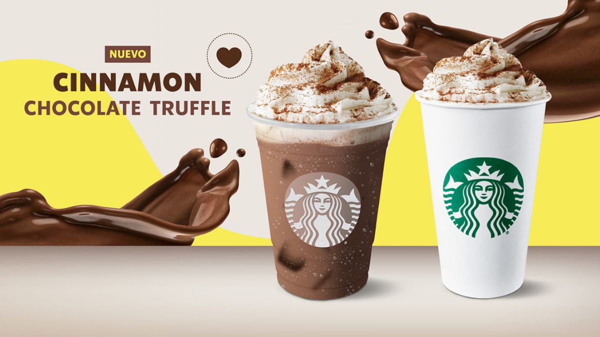 Trufa de chocolate, el nuevo sabor de Starbucks