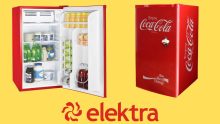 Elektra tiene en descuento el frigobar Coca Cola Foto: Especial