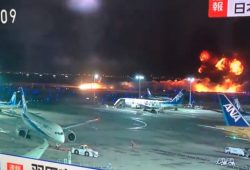 japan airlines accidente tokio