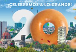 Krispy Kreme tiene otra sorpresa por su 20 años en México Foto: Especial