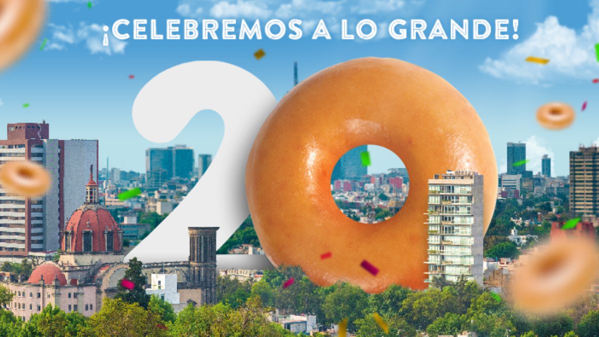 Krispy Kreme’s 20th anniversary in Mexico brings another surprise photo: Special