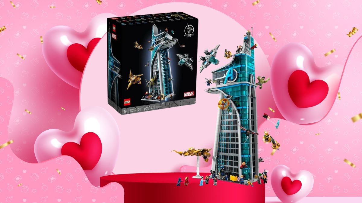 Regalos 14 de febrero. ¿La Torre Avengers en Lego? Foto: Especial