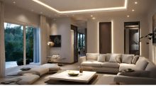 ¿La iluminación puede transformar los espacios de tu hogar? RE/MAX te explica Foto realizada por Inteligencia Artificial