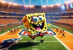 BOB ESPONJA SUPER BOWL 2024