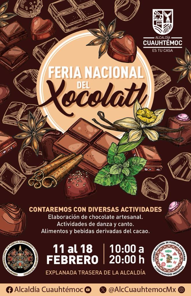 Feria del chocolate CDMX 2024. ¿Dónde y cuándo será? Lo que debes saber