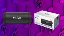 Esta bocina Bluetooth Misik es tu mejor opción al mejor precio