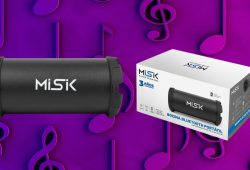 Esta bocina Bluetooth Misik es tu mejor opción al mejor precio