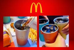 ¡No lo puedo creer! Los irresistibles vasos cambian de color de McDonald’s Foto: Especial