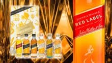 RED LABEL SET BOTELLITAS MINIATURA JOHNNIE WALKER