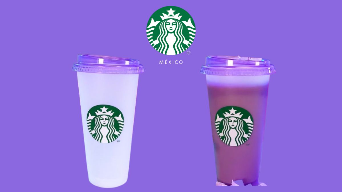 Así es el nuevo vaso cambia de color Starbucks de febrero 2024